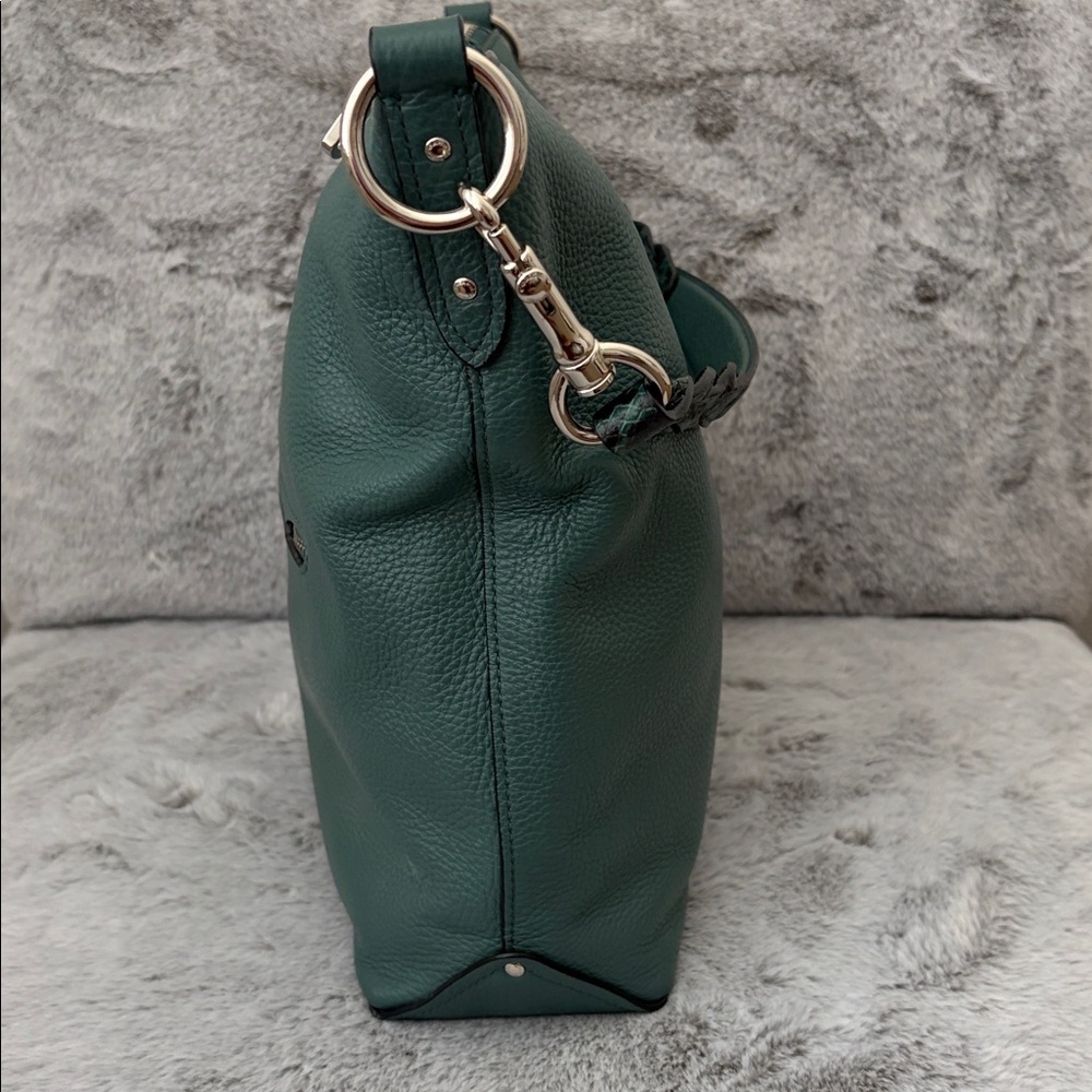 Coach Abby Duffle Hobo Shoulder/Crossbody bag in Coach Emerald Green - Picture 3 of 14